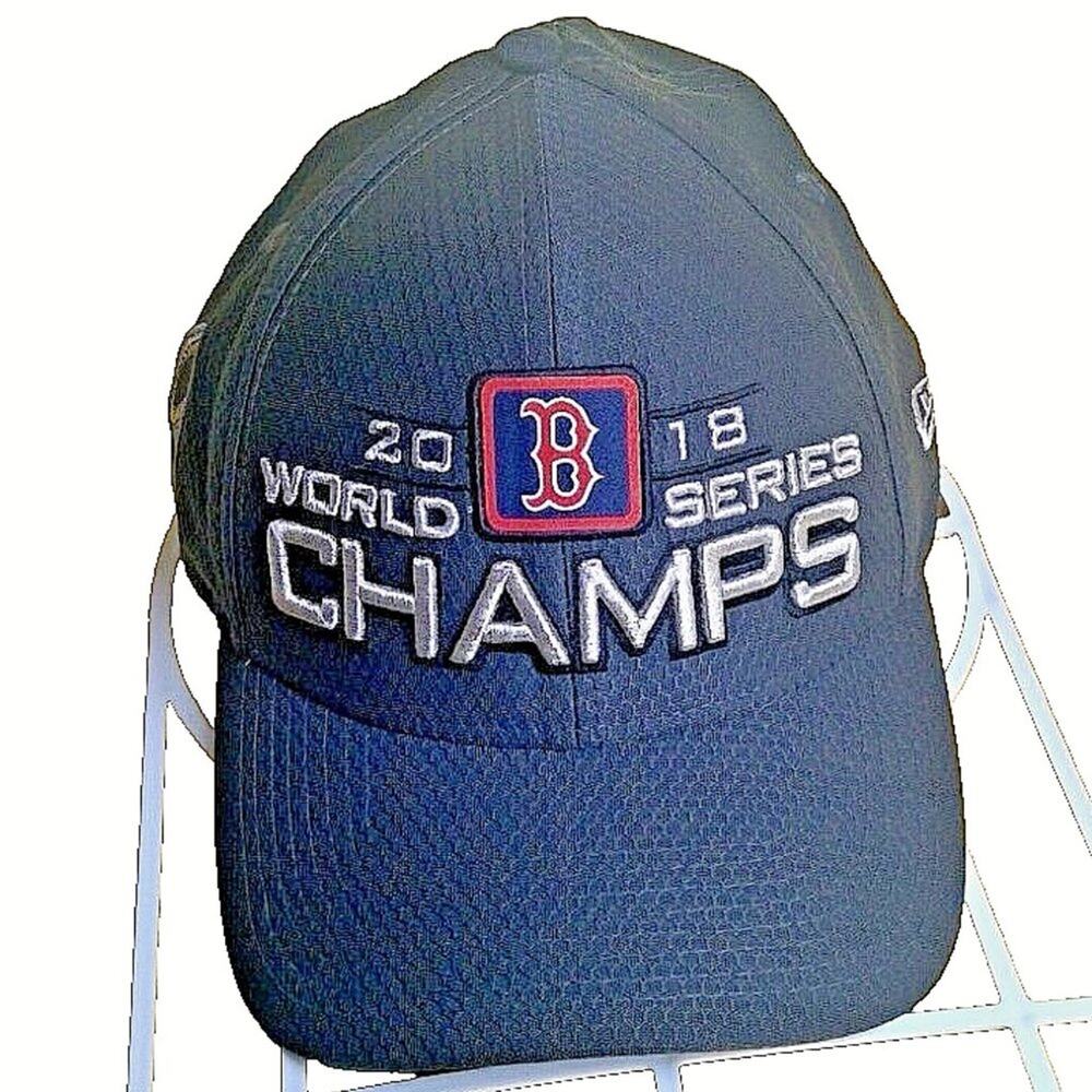 New Era 39Thirty Boston Red Sox 2018 World Series Champions Hat/Cap OSFM MLB